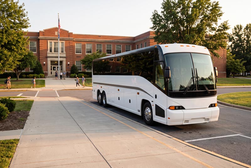 School Field Trip Bus Rentals in Ann Arbor, MI