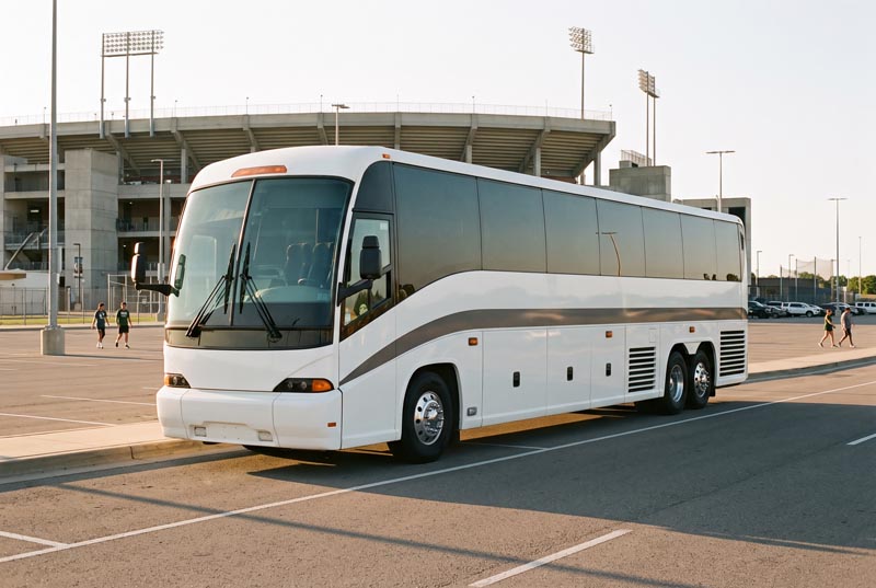 Sports Team Charter Bus Rentals in Ann Arbor, MI
