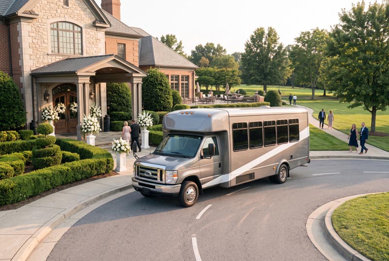Wedding Shuttle Bus Services in Ann Arbor, MI